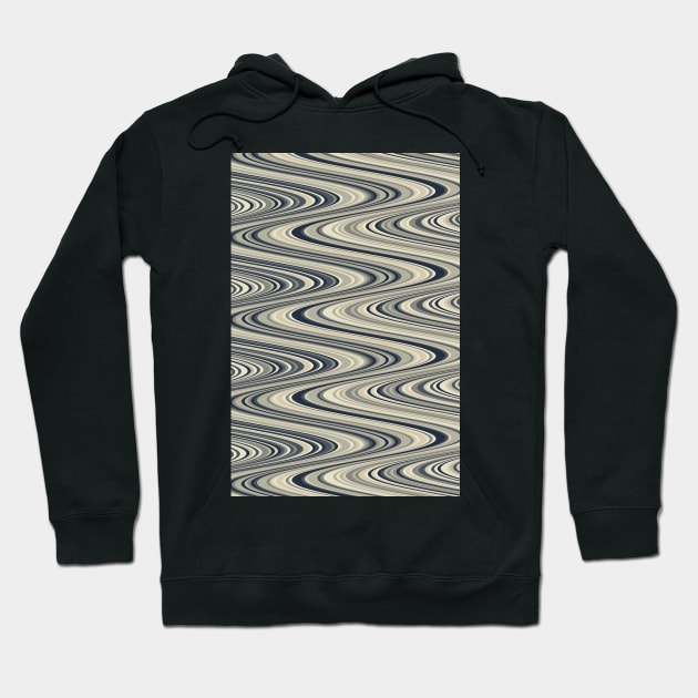 Waves Pattern Hoodie by Dturner29